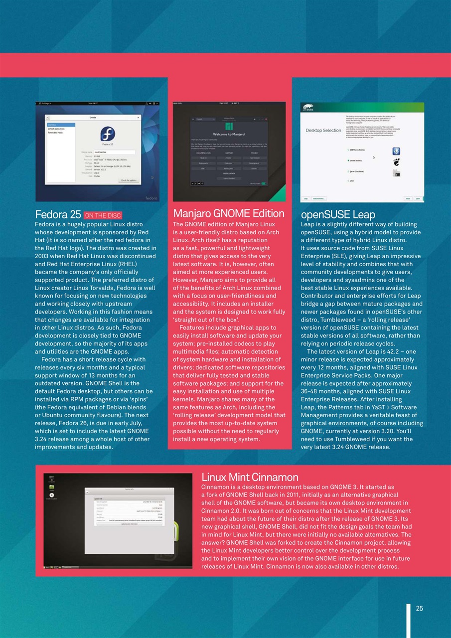 Linux User and Developer Preview Pages