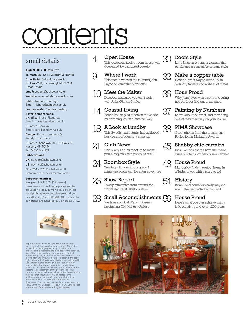 Dolls House World Preview Pages