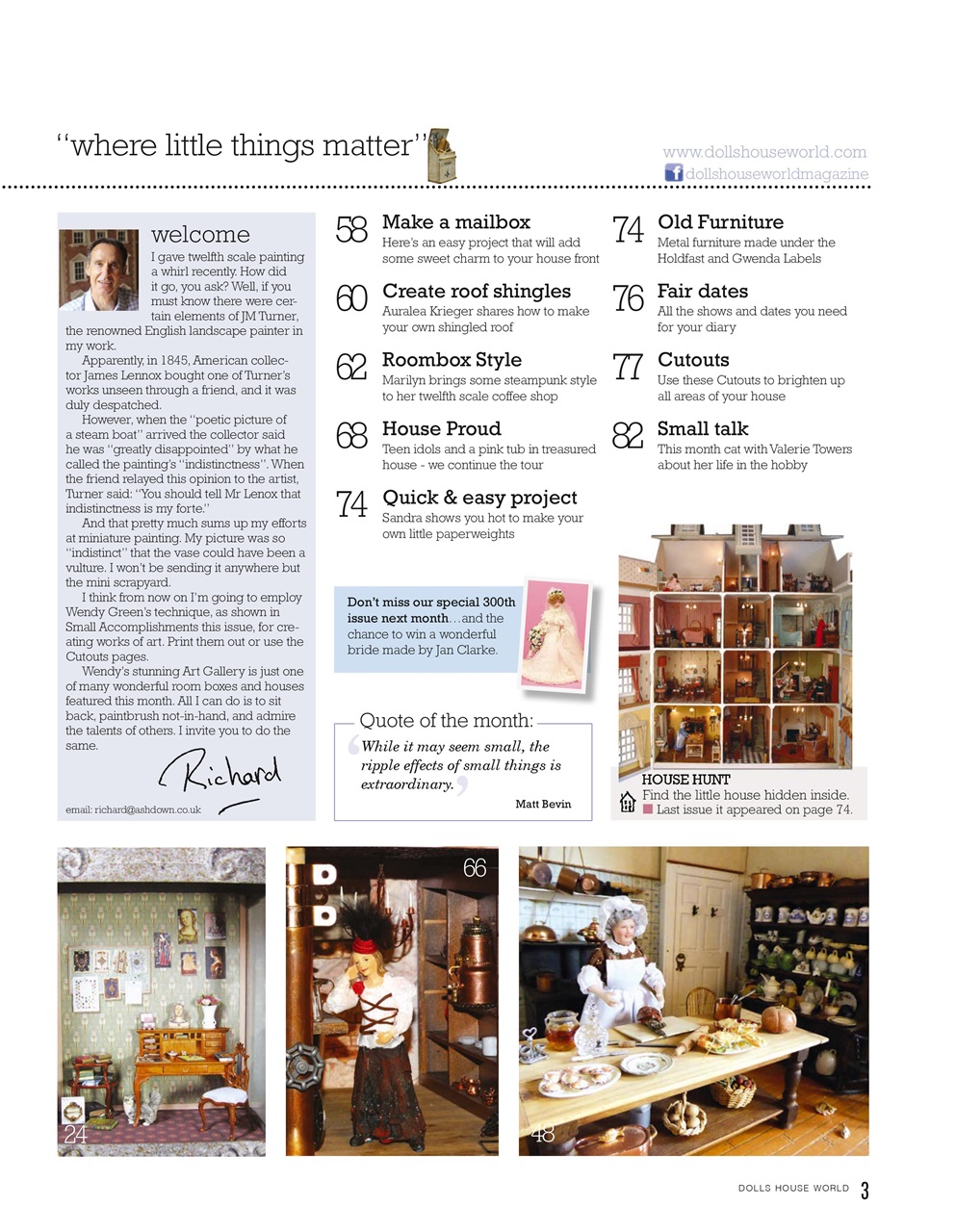 Dolls House World Preview Pages
