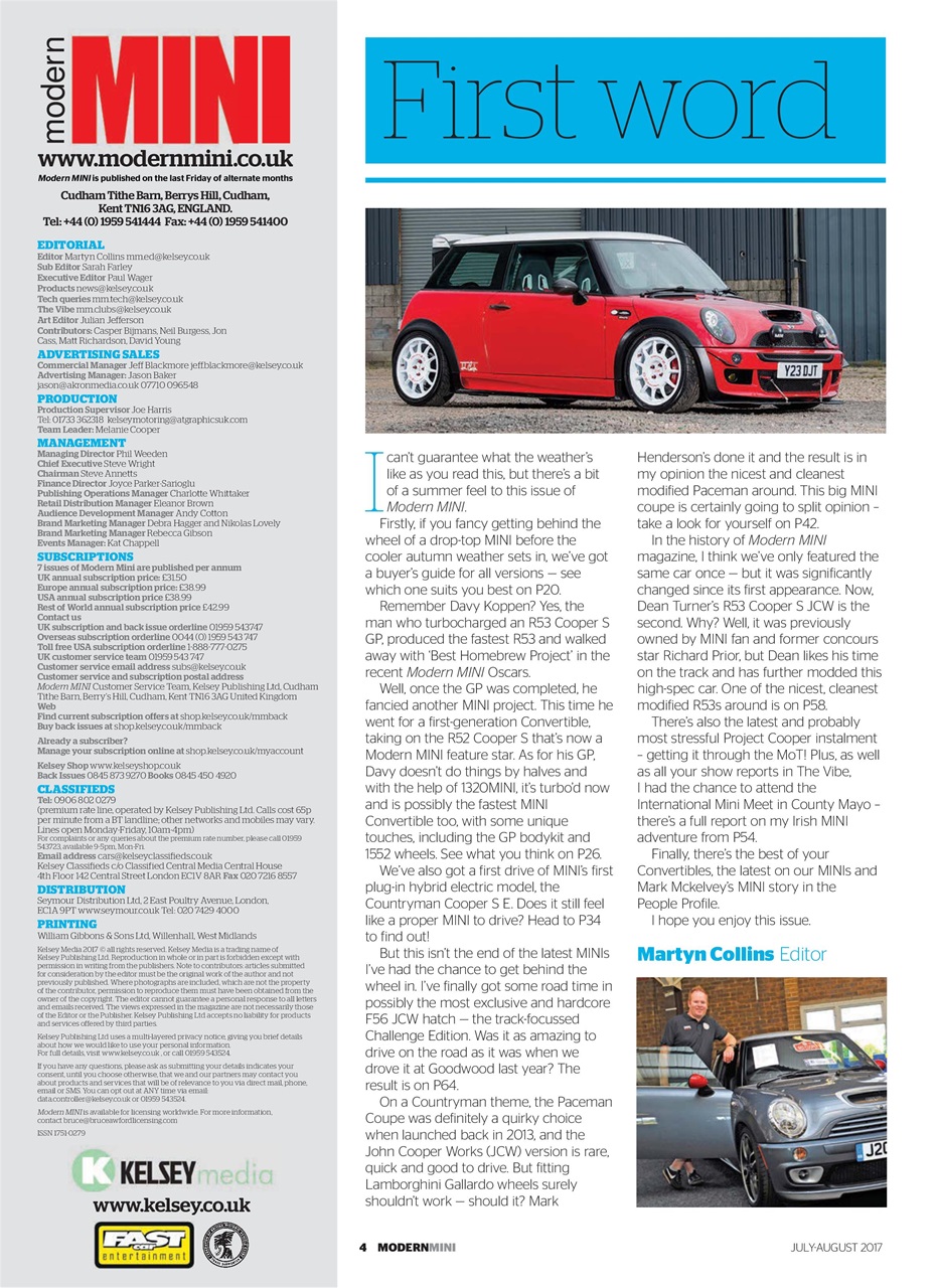Performance Mini Preview Pages