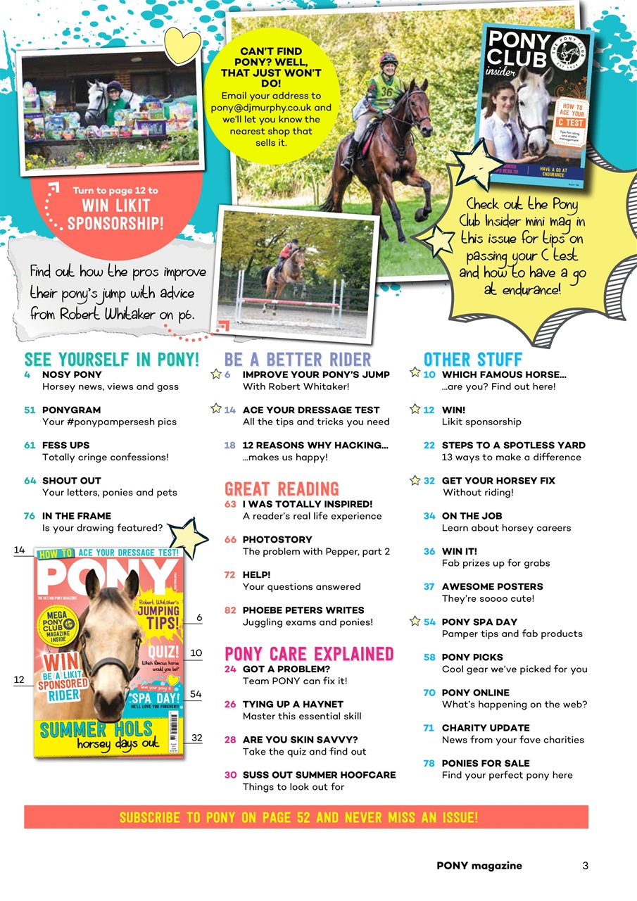 Pony Magazine Preview Pages