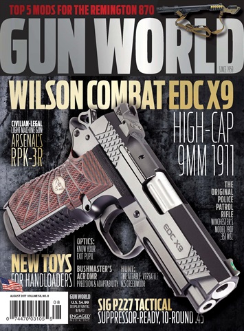 Gun World issue August 2017