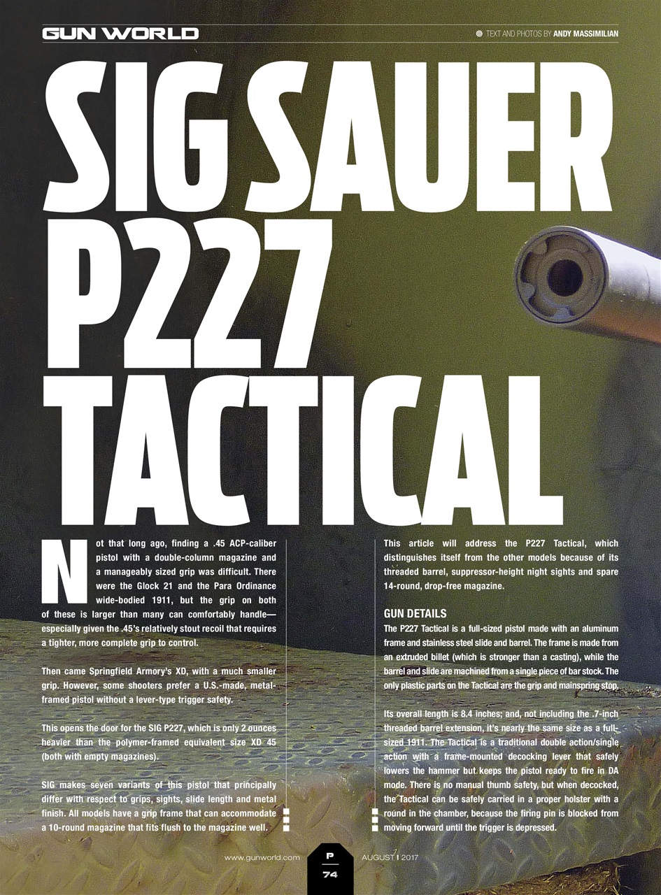 Gun World Preview Pages