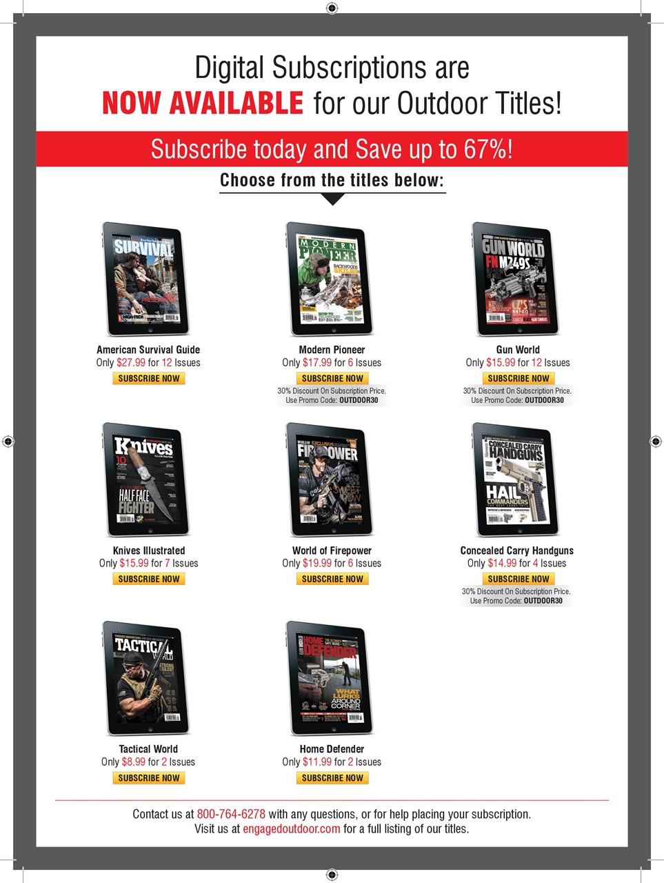 Gun World Preview Pages