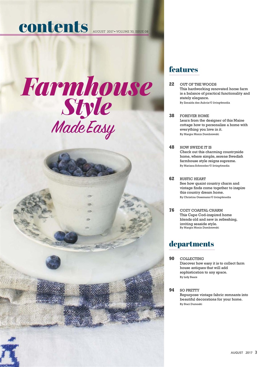 Romantic Homes Preview Pages