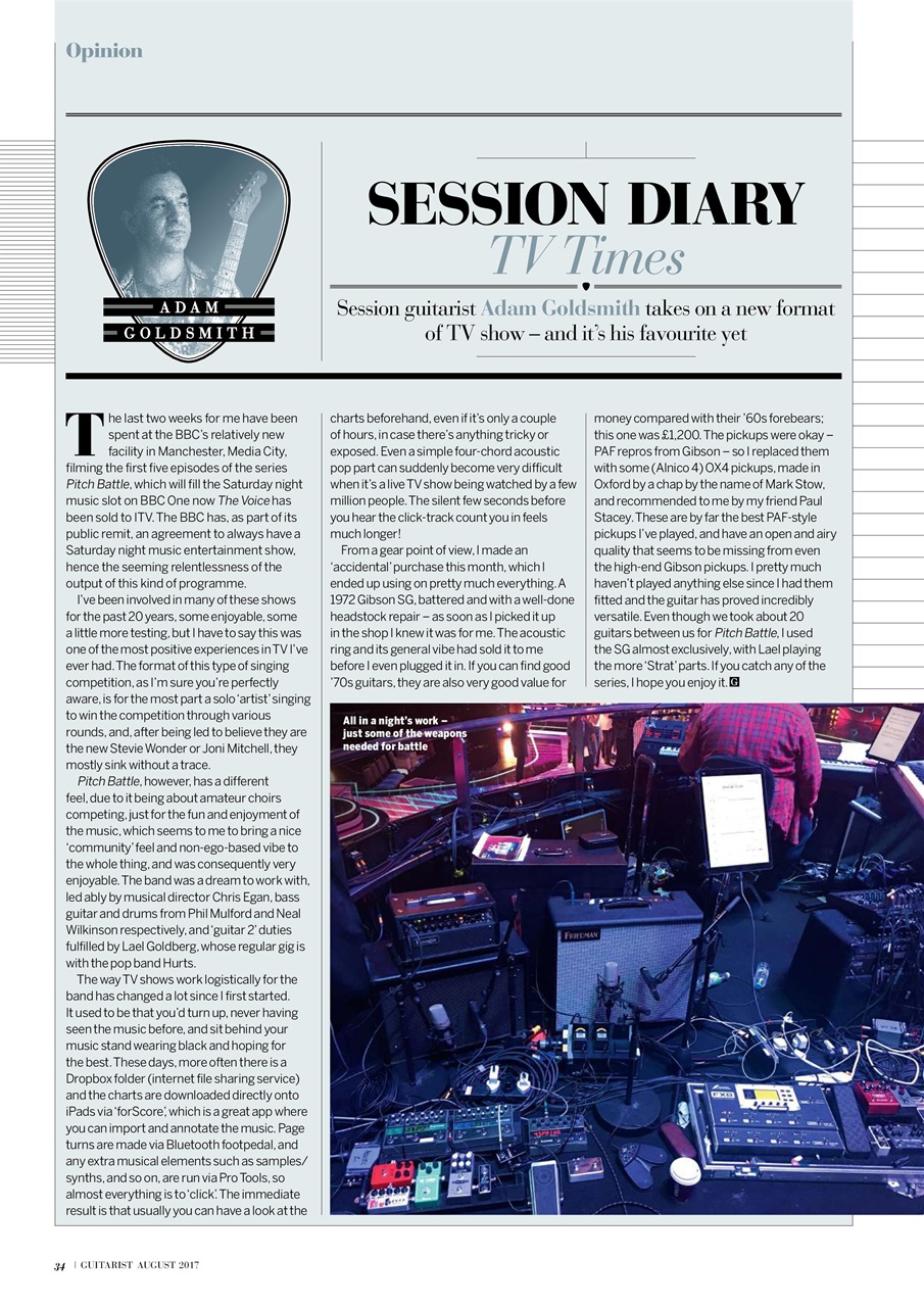 Guitarist Preview Pages