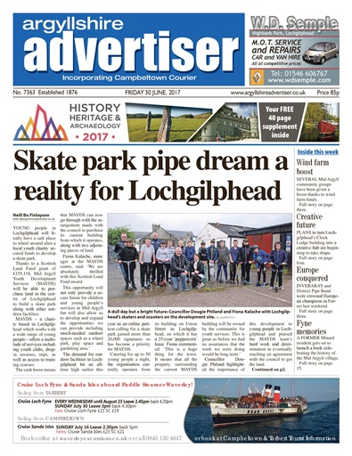 Argyllshire Advertiser issue 