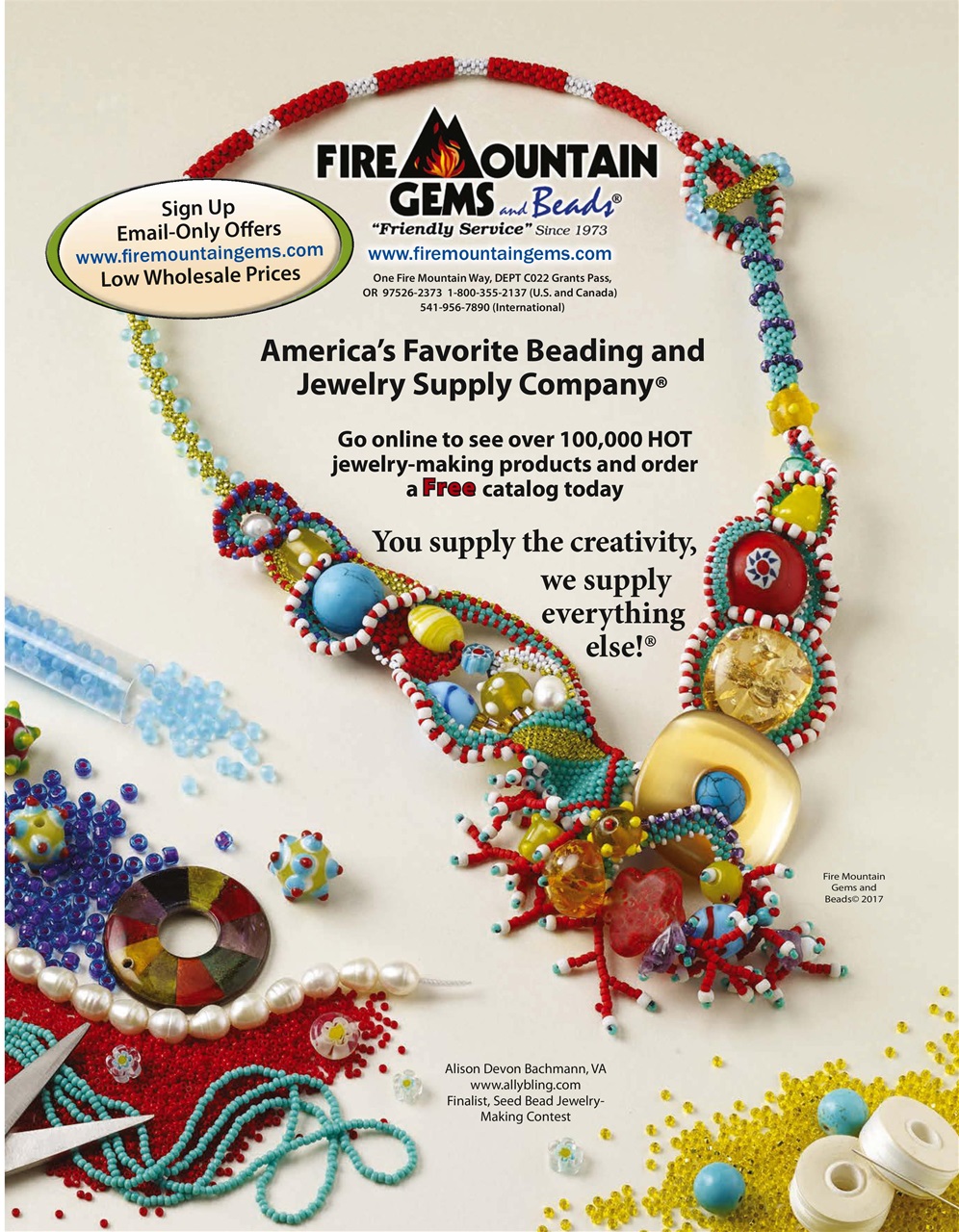 Bead & Jewellery Magazine Preview Pages