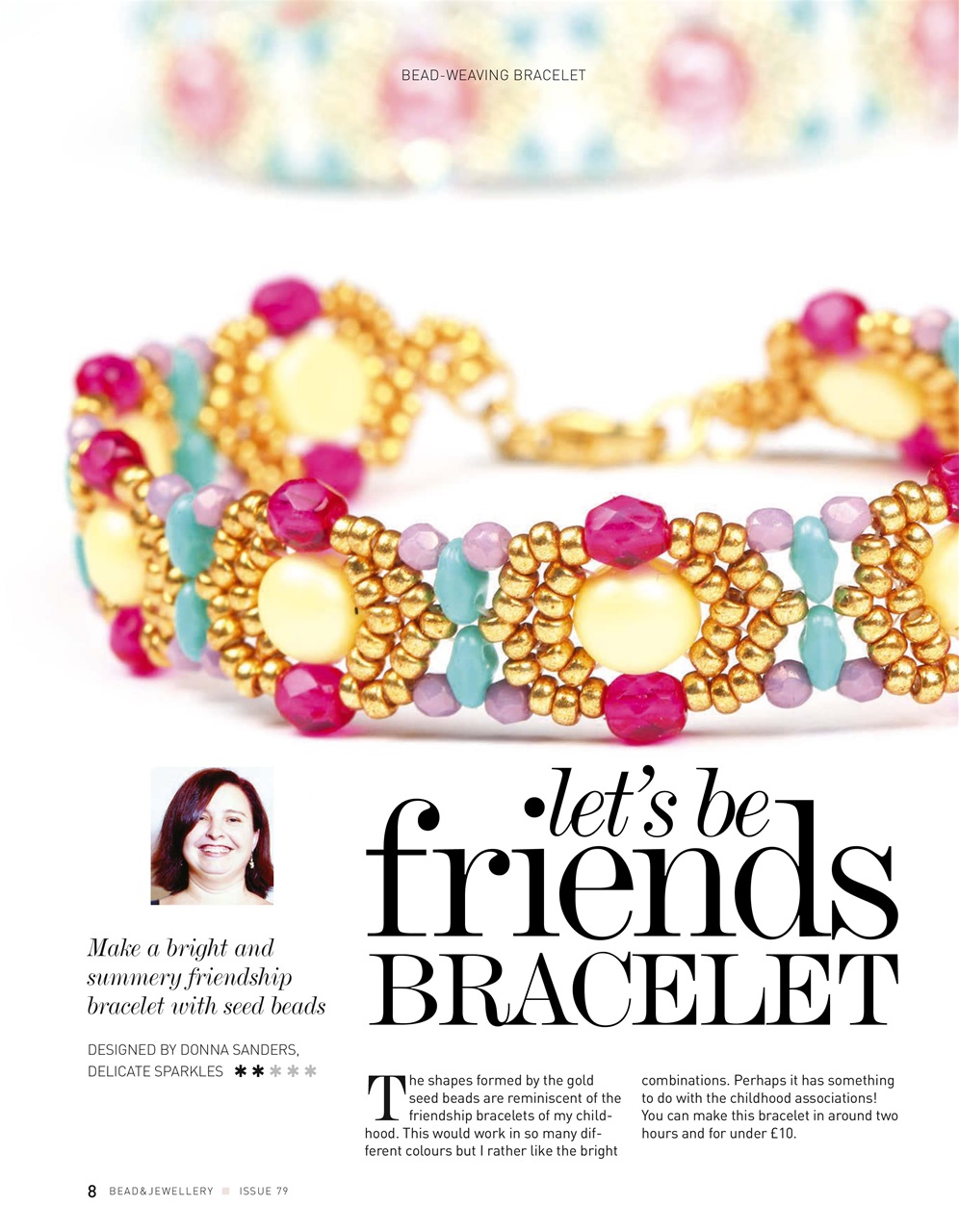 Bead & Jewellery Magazine Preview Pages