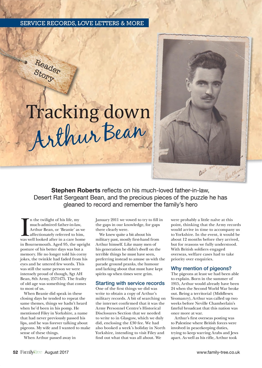 Family Tree Preview Pages