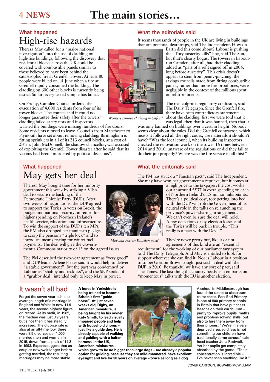 The Week Preview Pages