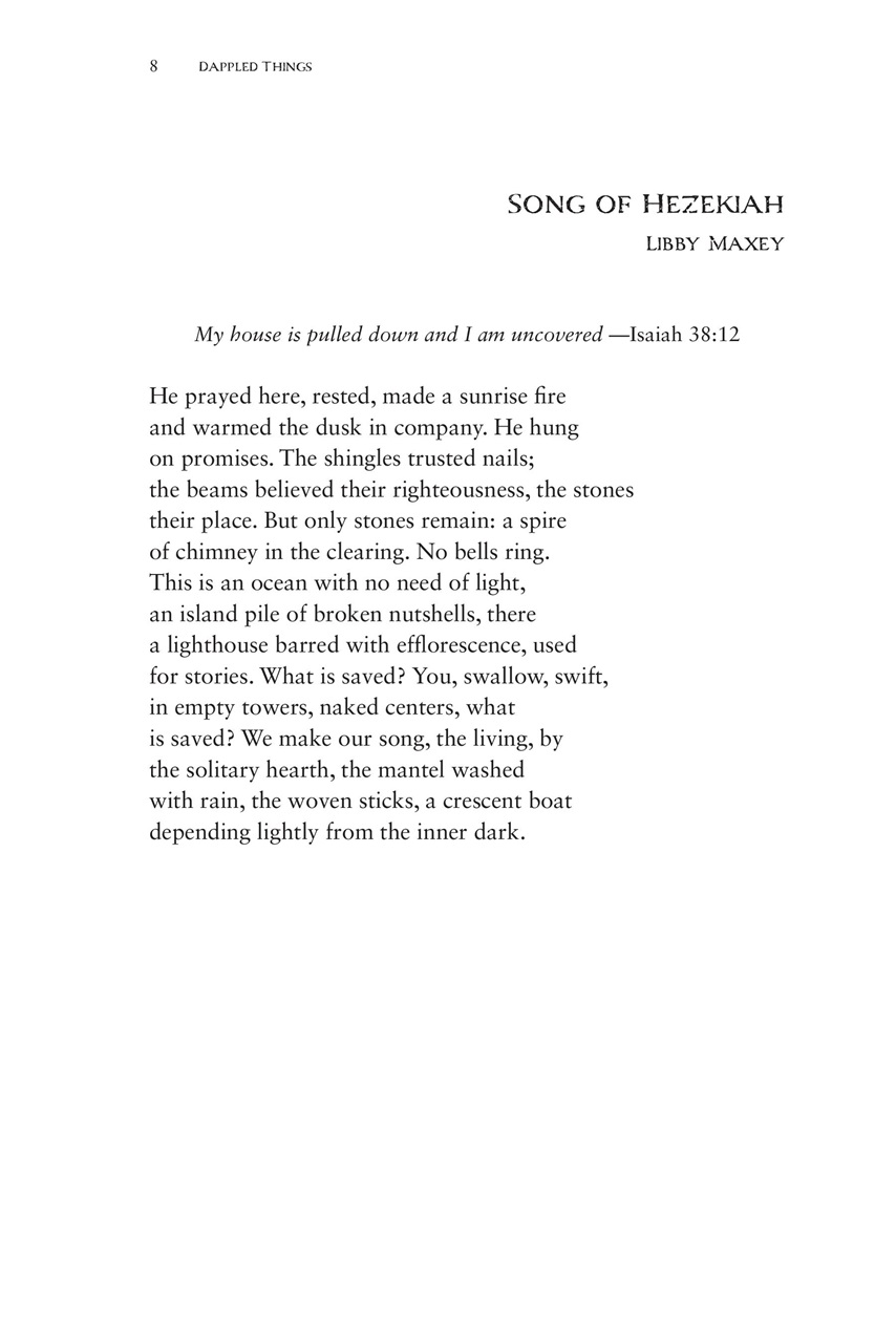 Dappled Things Preview Pages