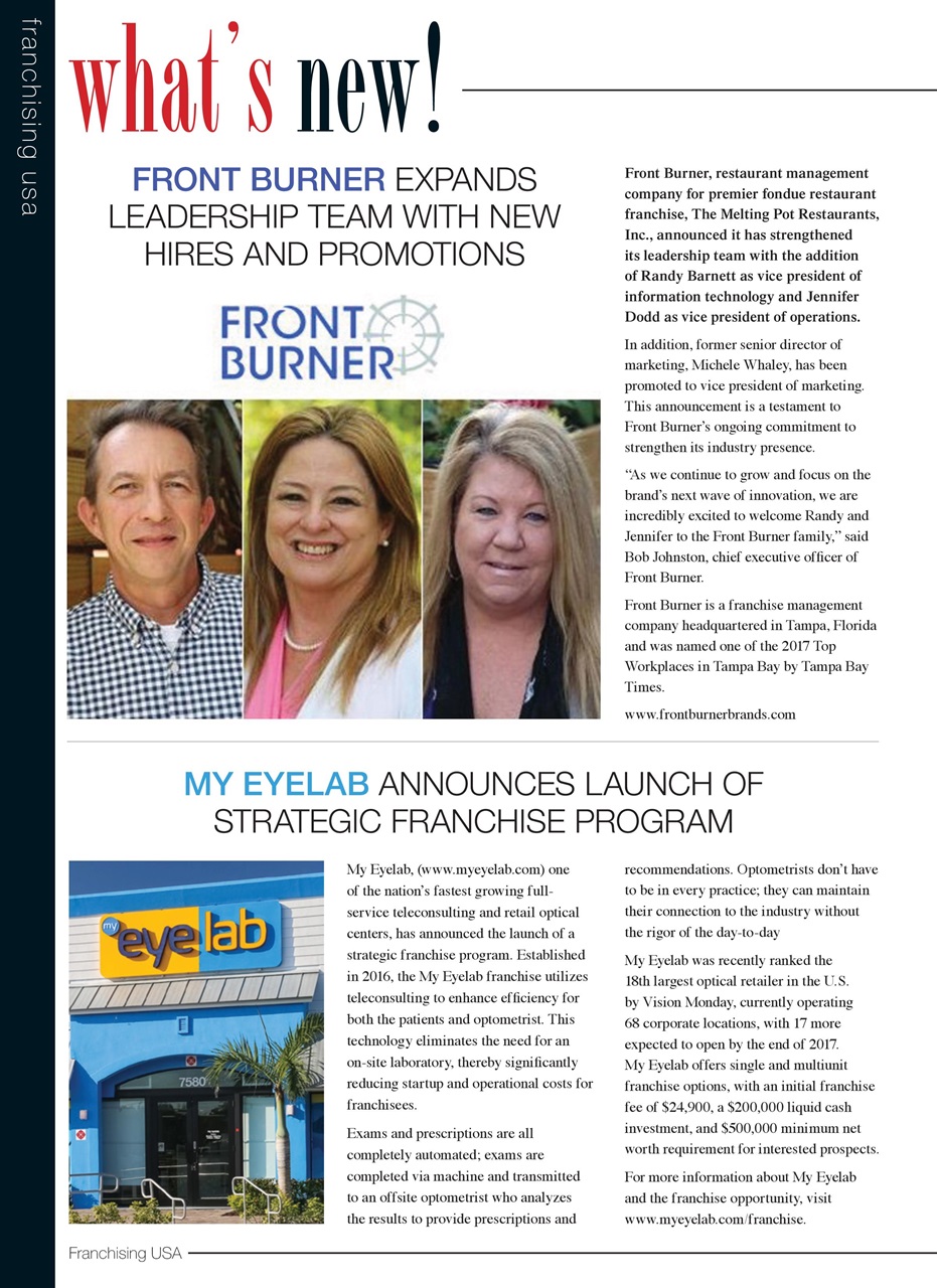 Franchising USA Preview Pages