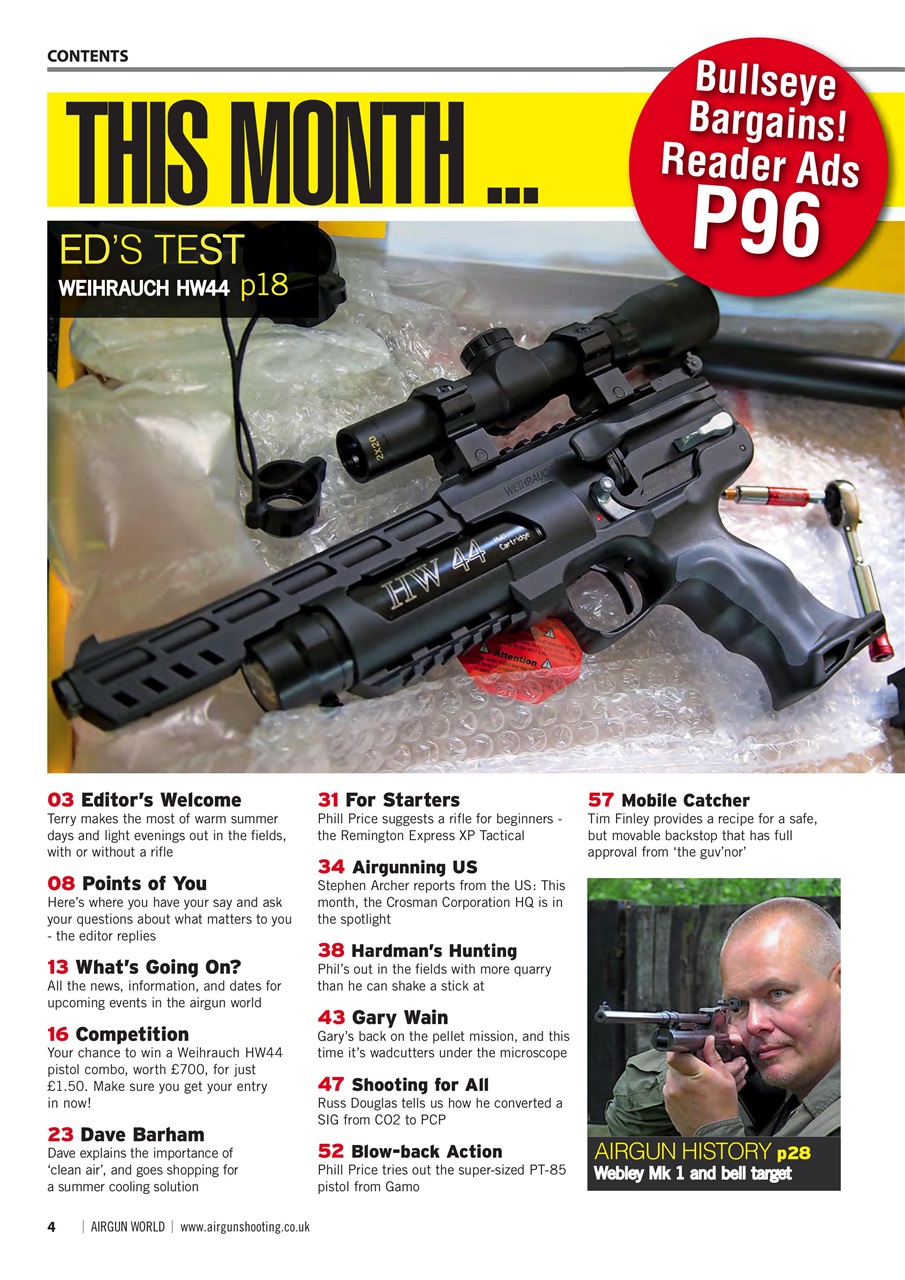 Airgun World Preview Pages