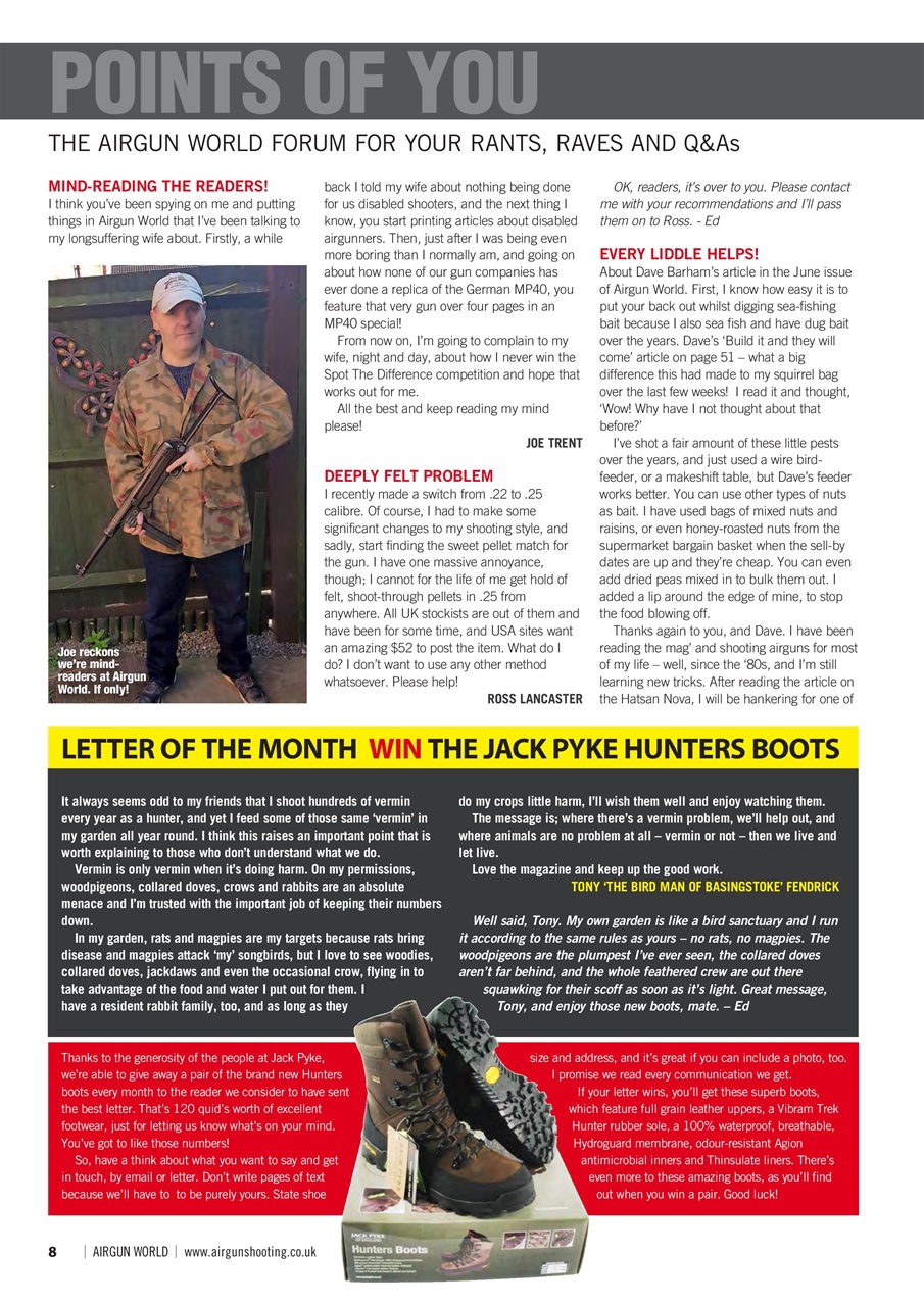 Airgun World Preview Pages