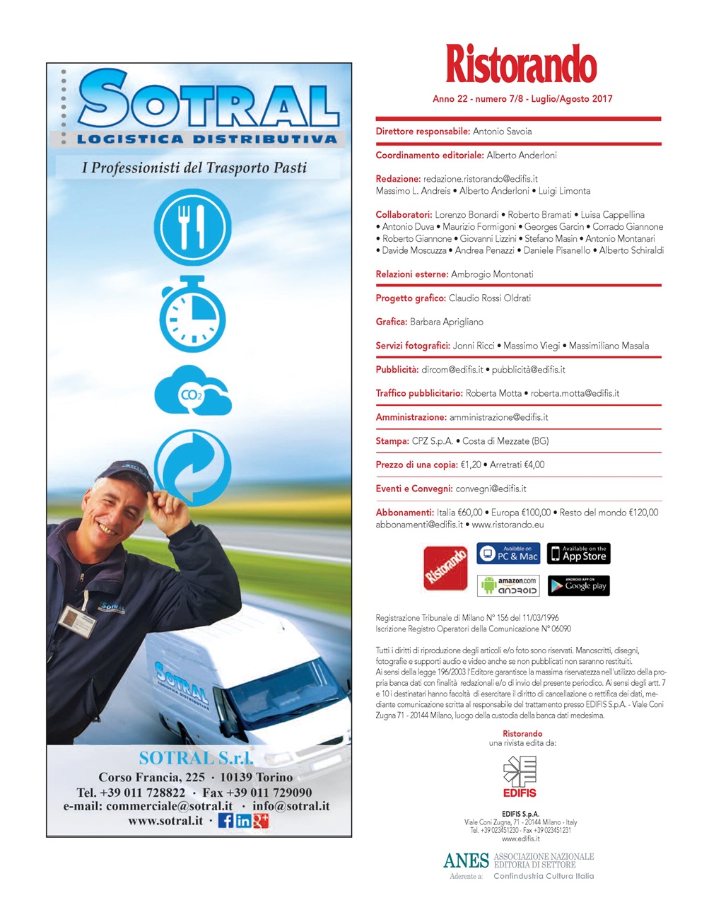 Ristorando Preview Pages