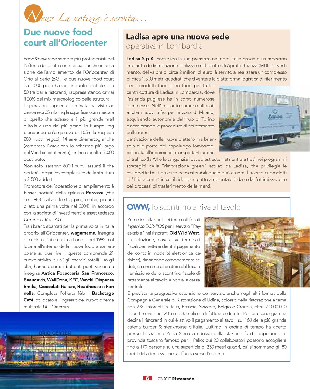 Ristorando Preview Pages