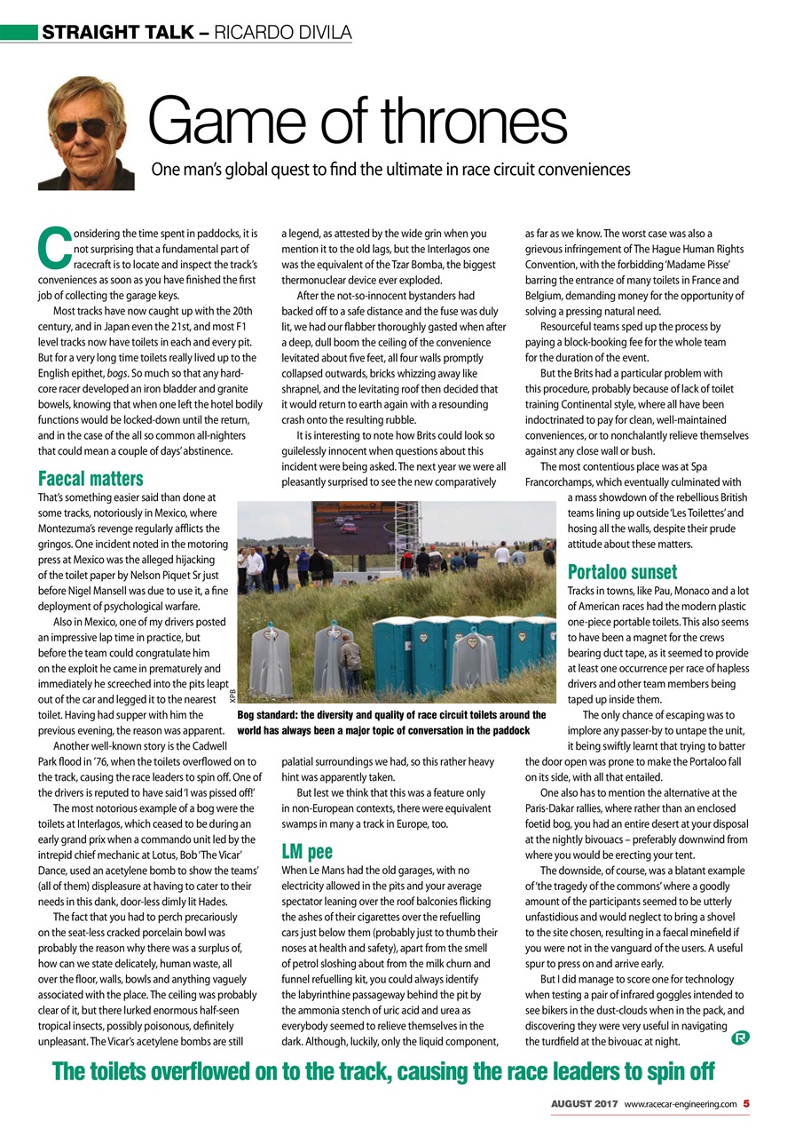 Racecar Engineering Preview Pages