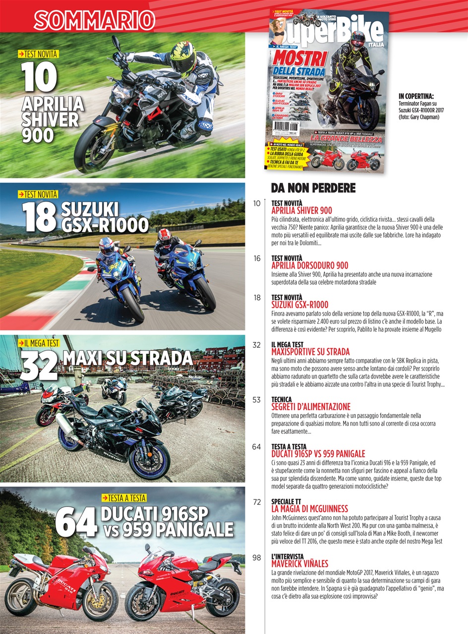 Superbike Italia Preview Pages