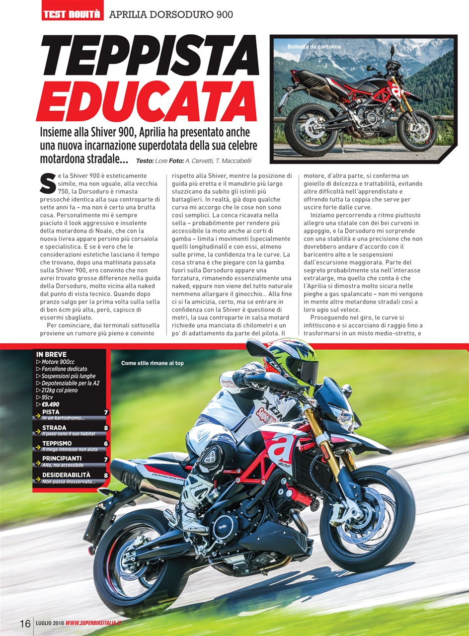Superbike Italia Preview Pages