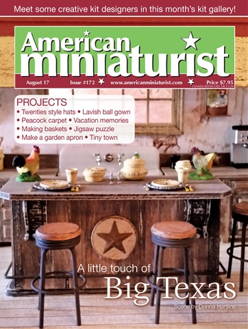 American Miniaturist issue August 2017