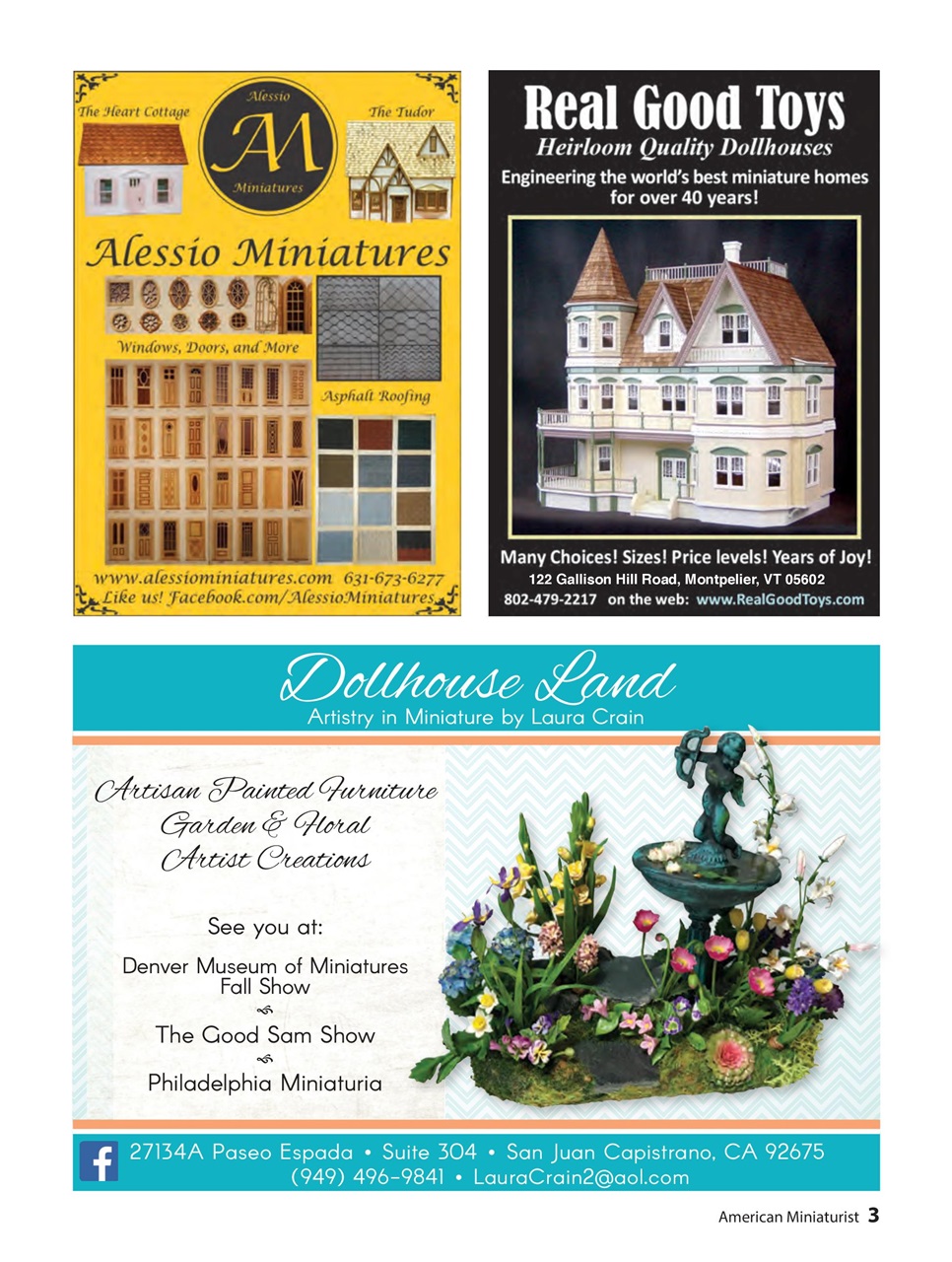 American Miniaturist Preview Pages