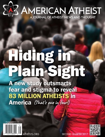 American Atheist issue 2nd Quarter 2017