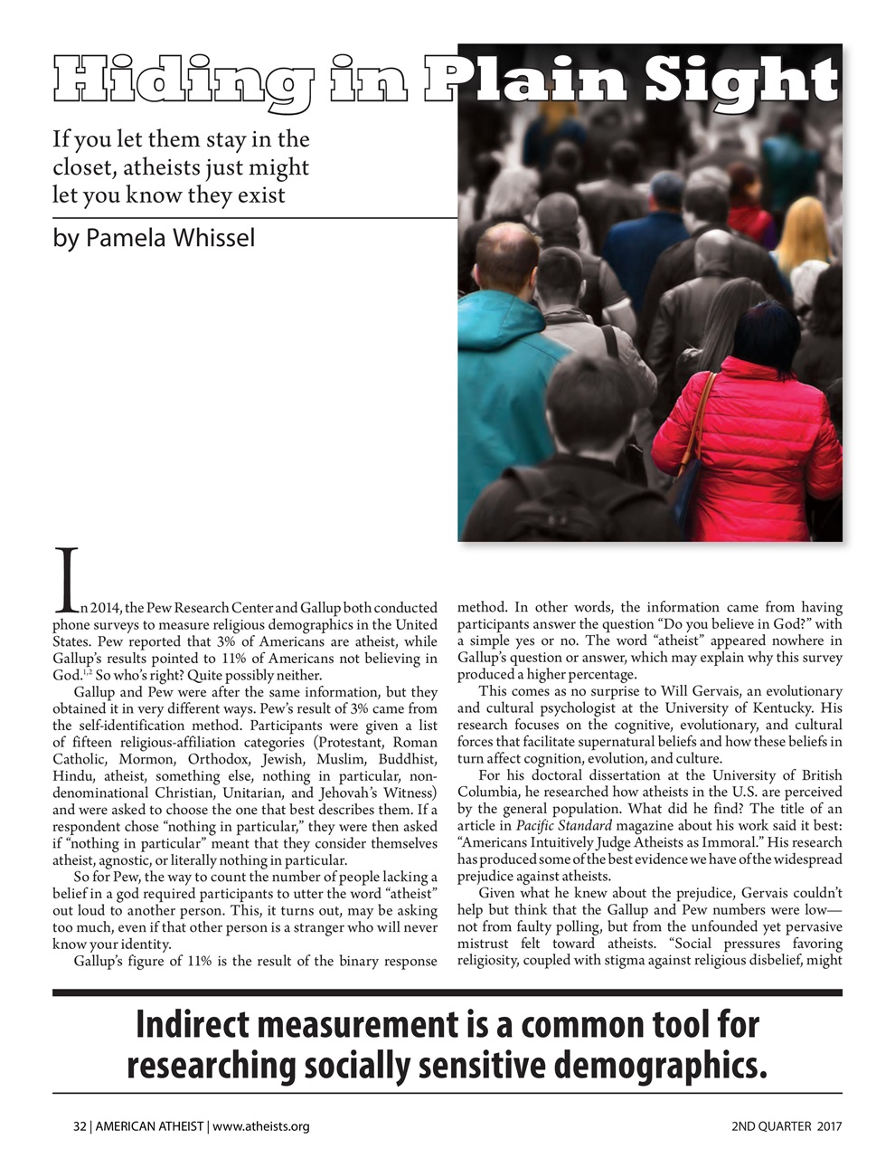 American Atheist Preview Pages