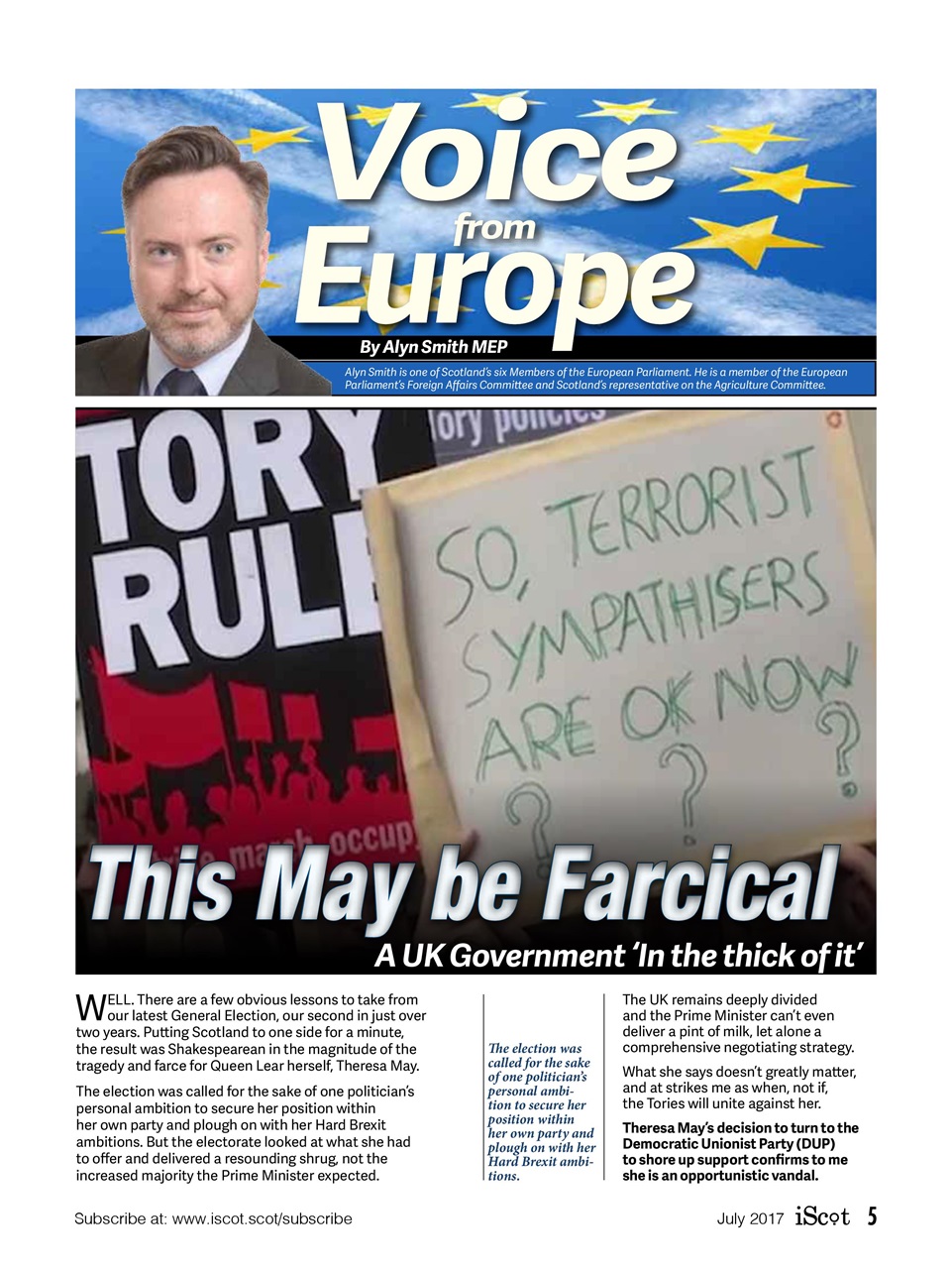 iScot Magazine Preview Pages