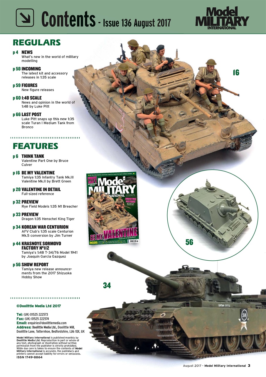 Model Military International Preview Pages