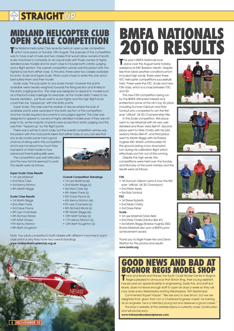 Radio Control Rotor World Preview Pages