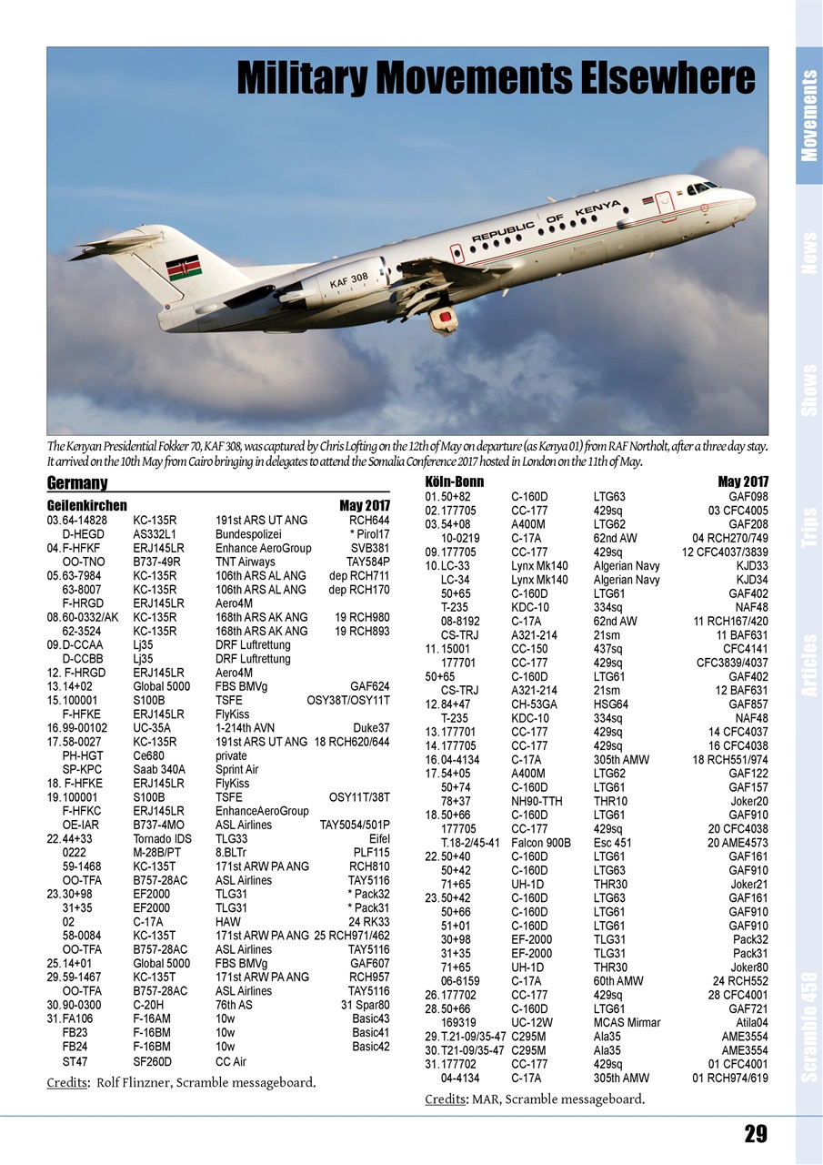 Scramble Magazine Preview Pages