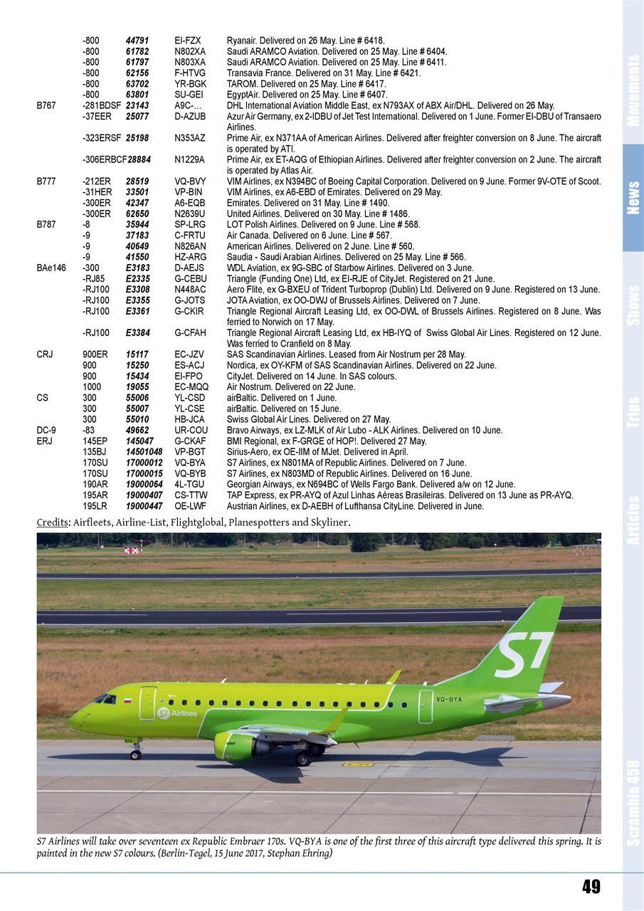 Scramble Magazine Preview Pages