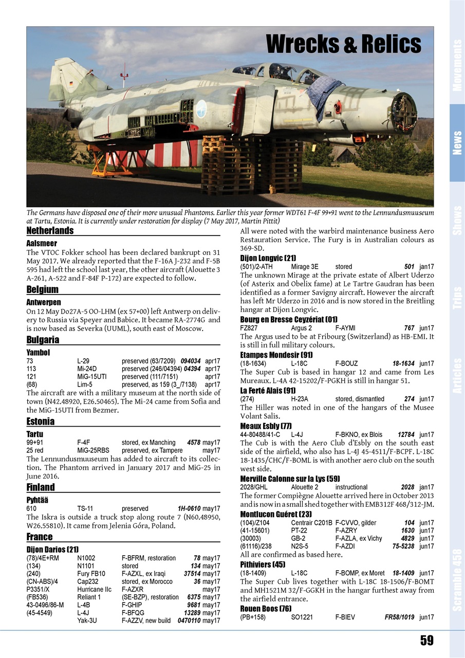 Scramble Magazine Preview Pages