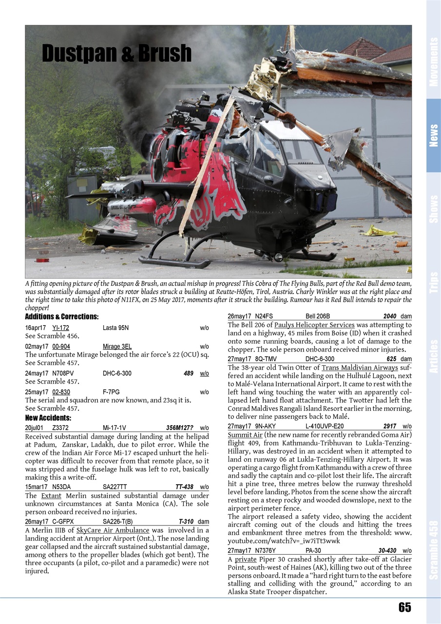 Scramble Magazine Preview Pages