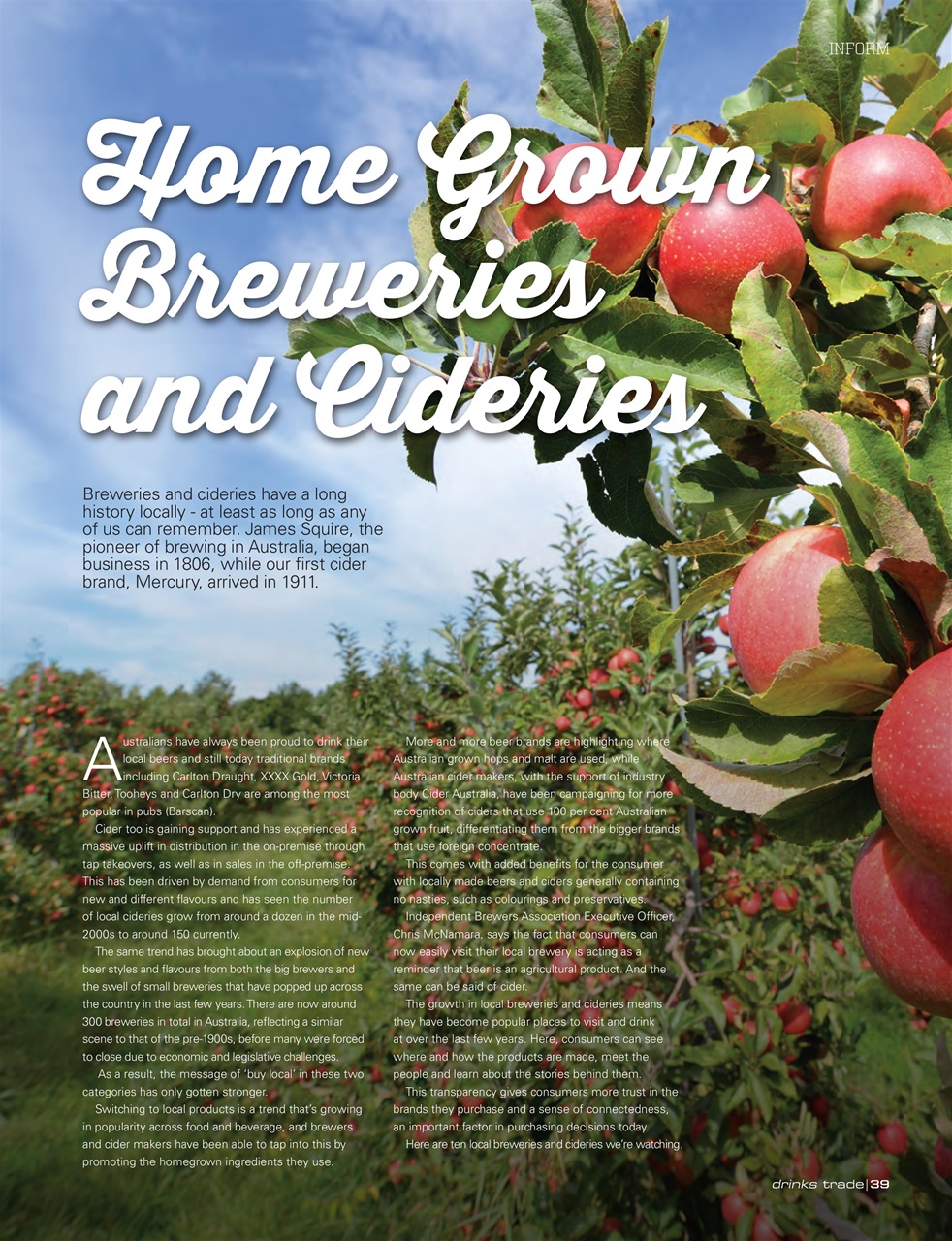 Drinks Trade Preview Pages