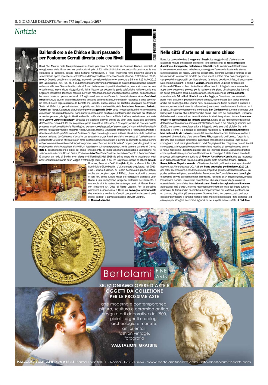 Il Giornale Dell’Arte Preview Pages