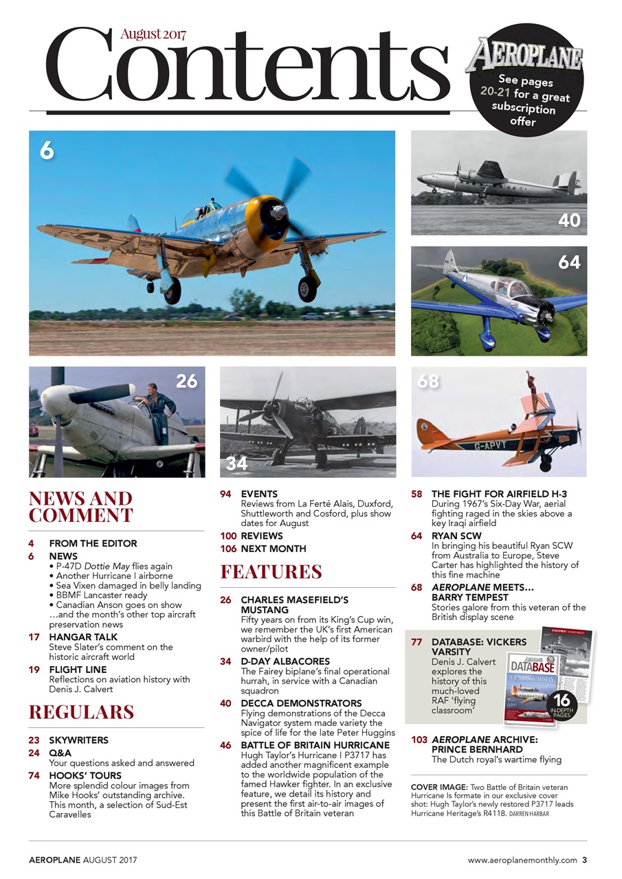 Aeroplane Preview Pages