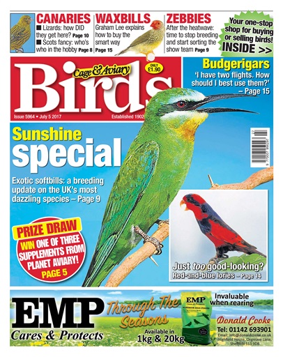 Cage & Aviary Birds issue 