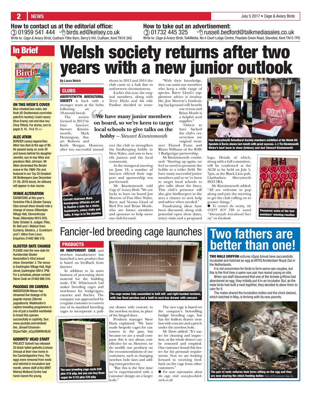 Cage & Aviary Birds Preview Pages