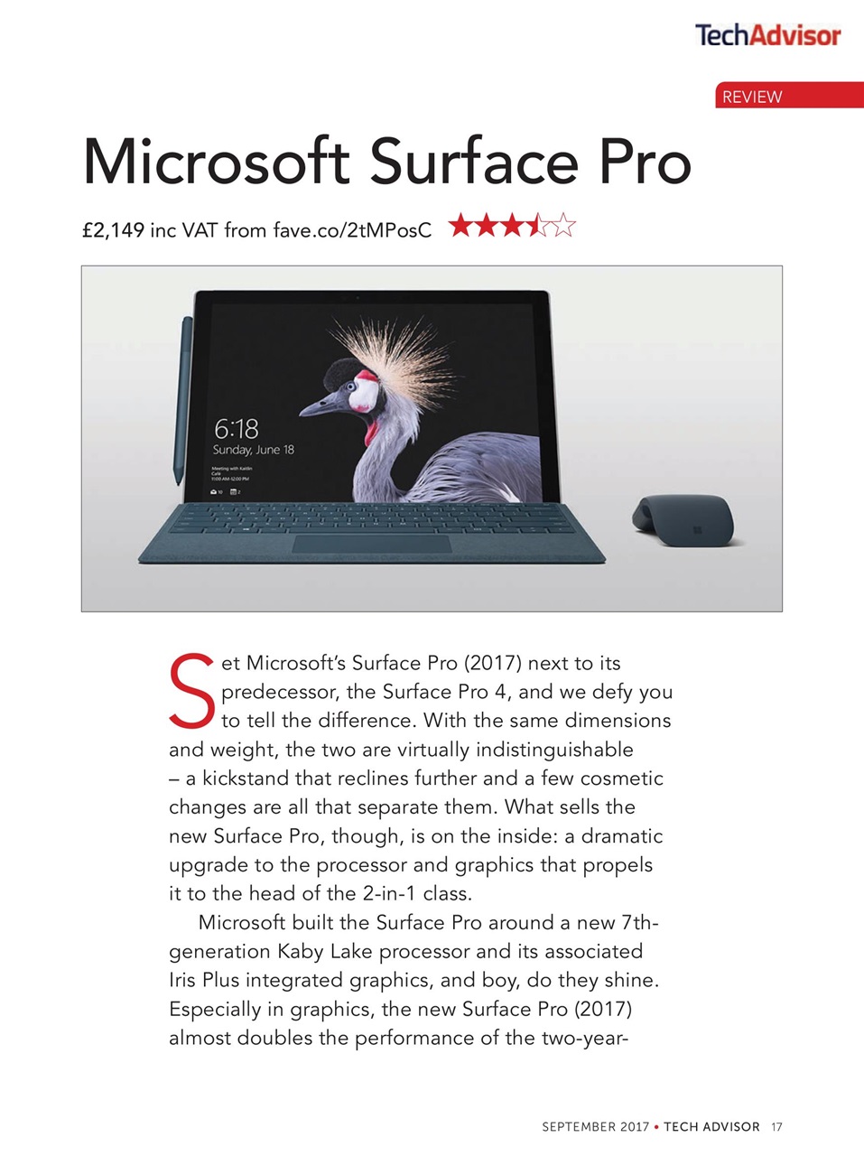 Tech Advisor Preview Pages