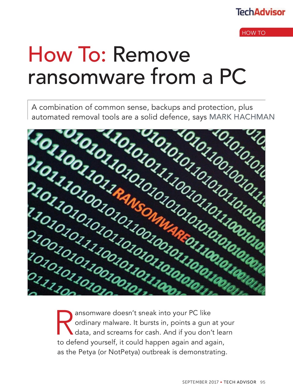 Tech Advisor Preview Pages