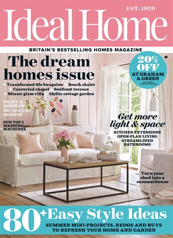 Ideal Home issue August 2017