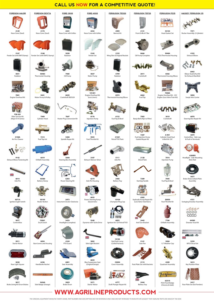 Tractor & Machinery Preview Pages