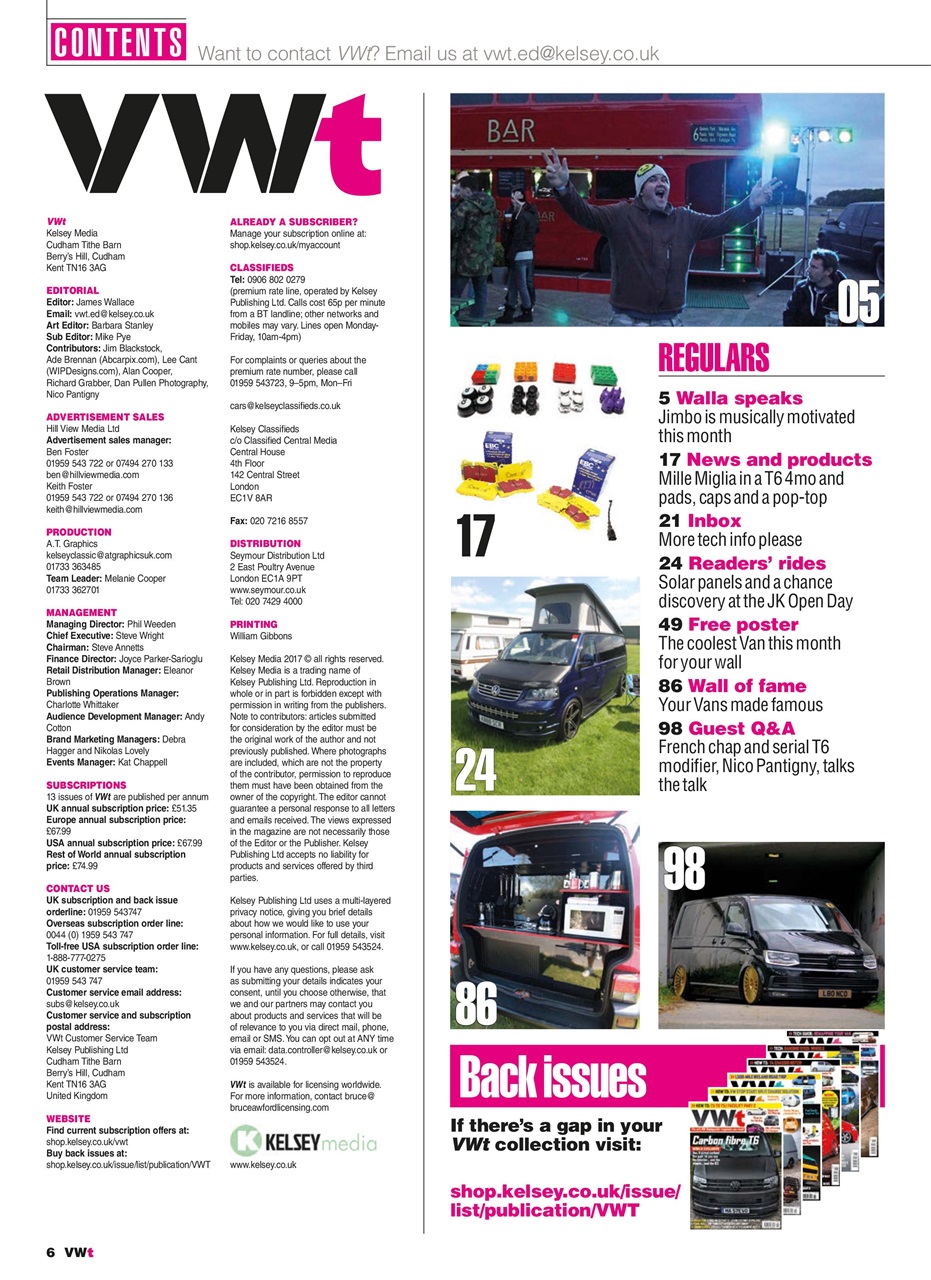 VWt Magazine Preview Pages