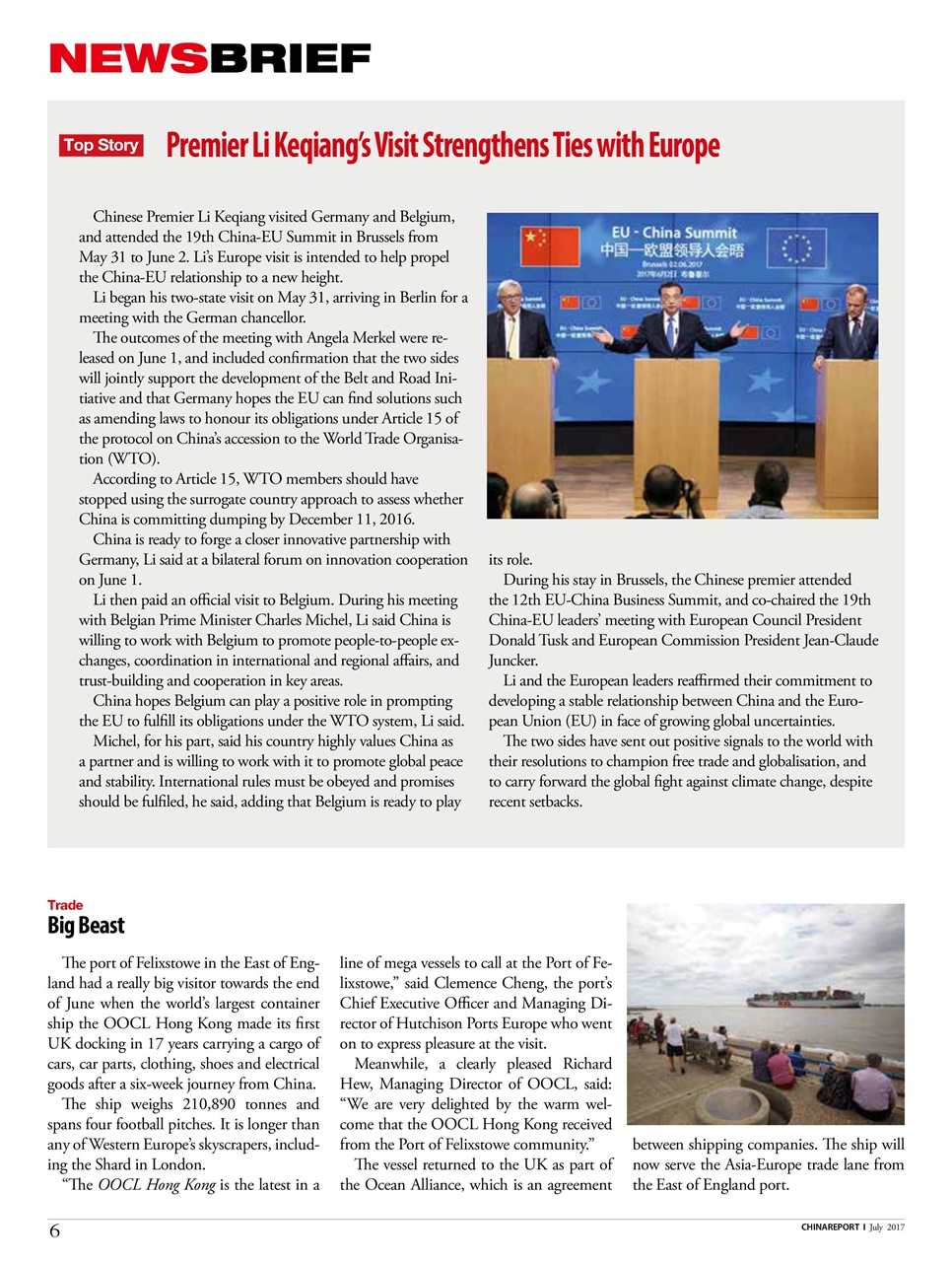 China Report Preview Pages