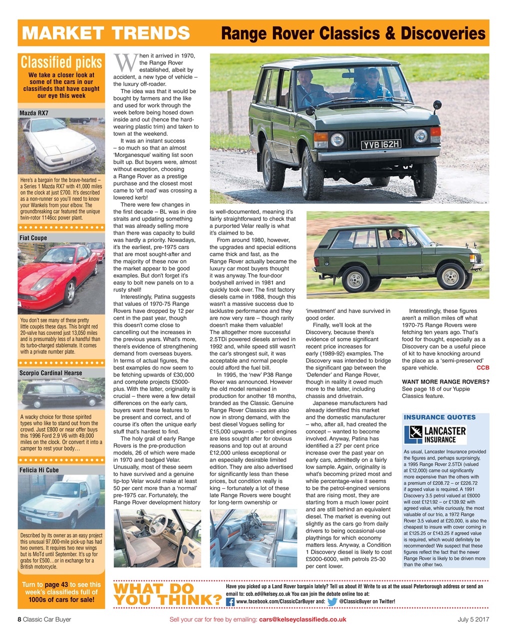 Classic Car Buyer Preview Pages