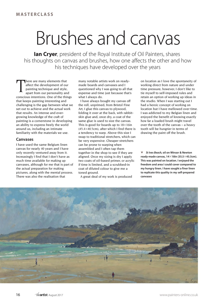 The Artist Preview Pages