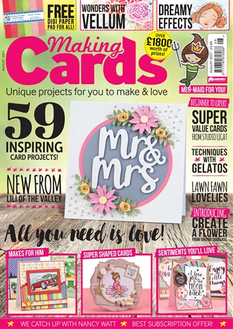 Making Cards & Papercraft issue August 2017
