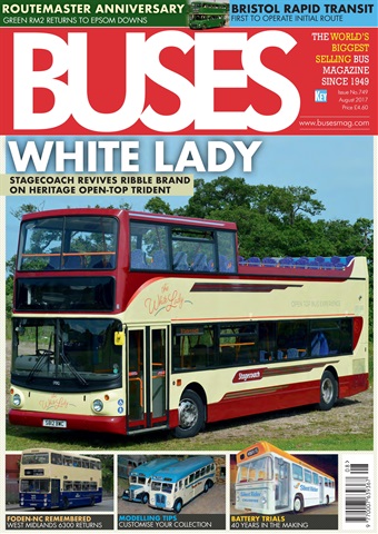 Buses Magazine issue   August 2017